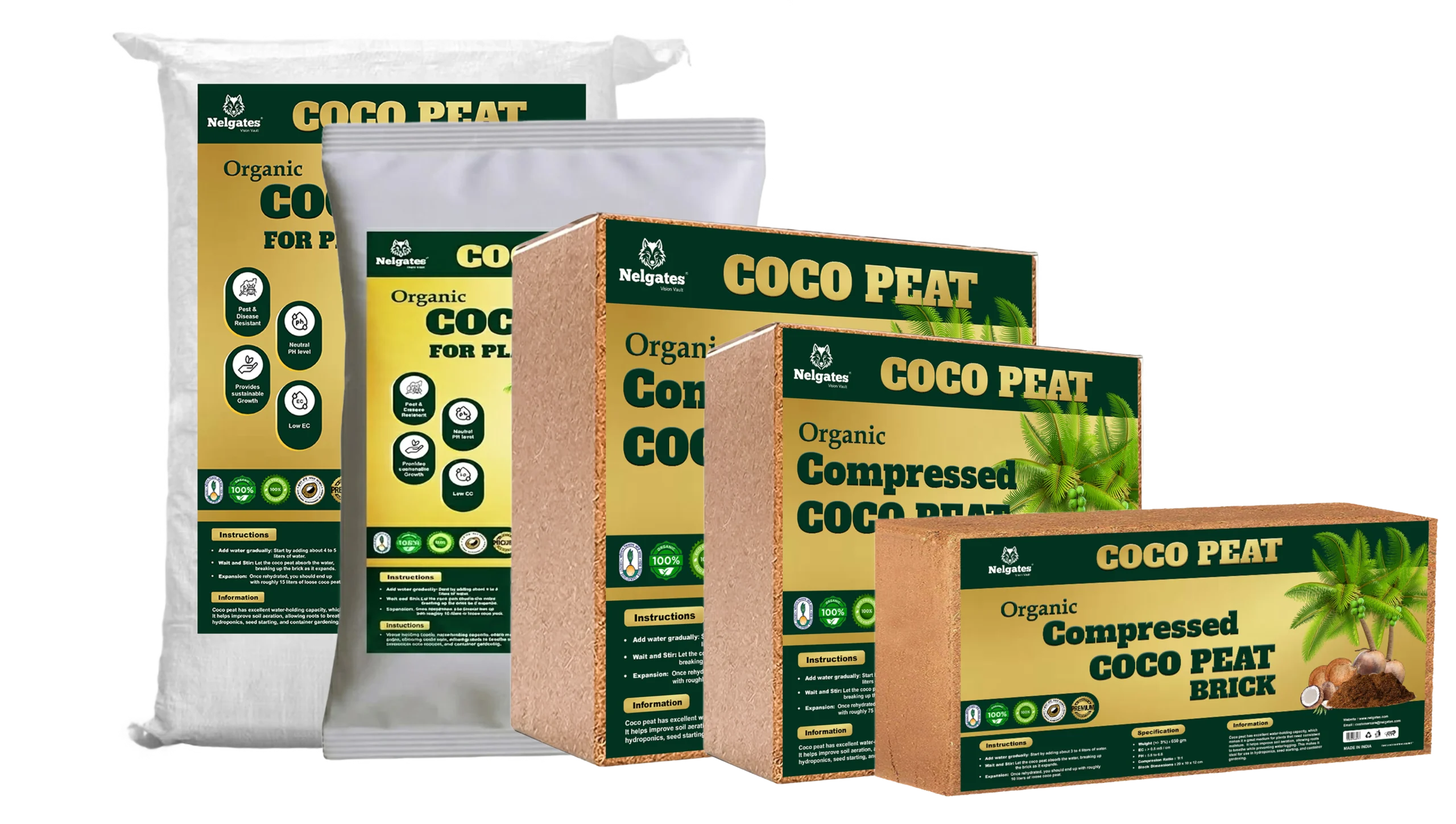 Coco Peat Block